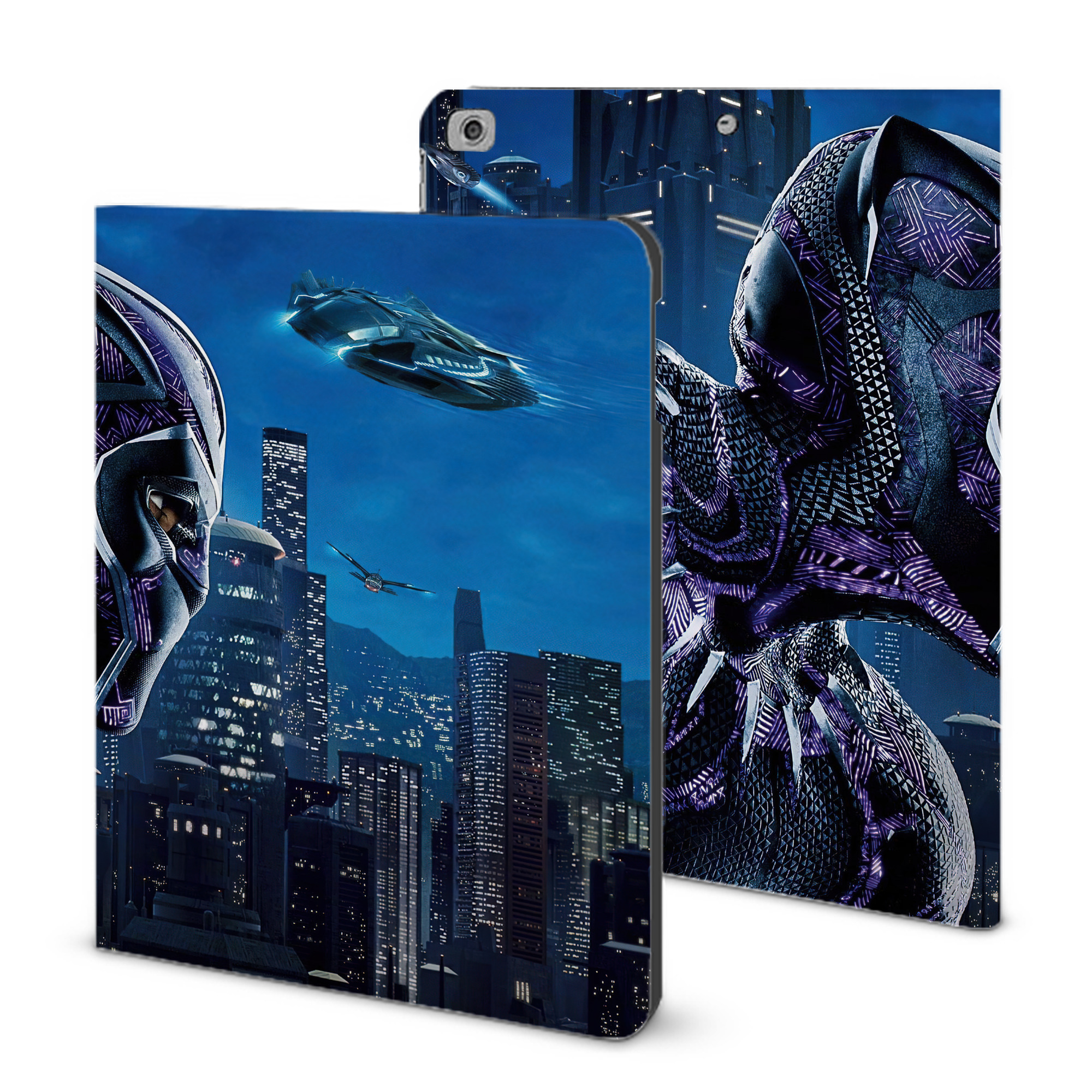 （画像用） アベンジャーズ The Avengers IPad ケース ブック型 PUレザー TPU 耐衝撃 軽量 薄型 ペン収納なし 全面保護 IPad 各モデル対応